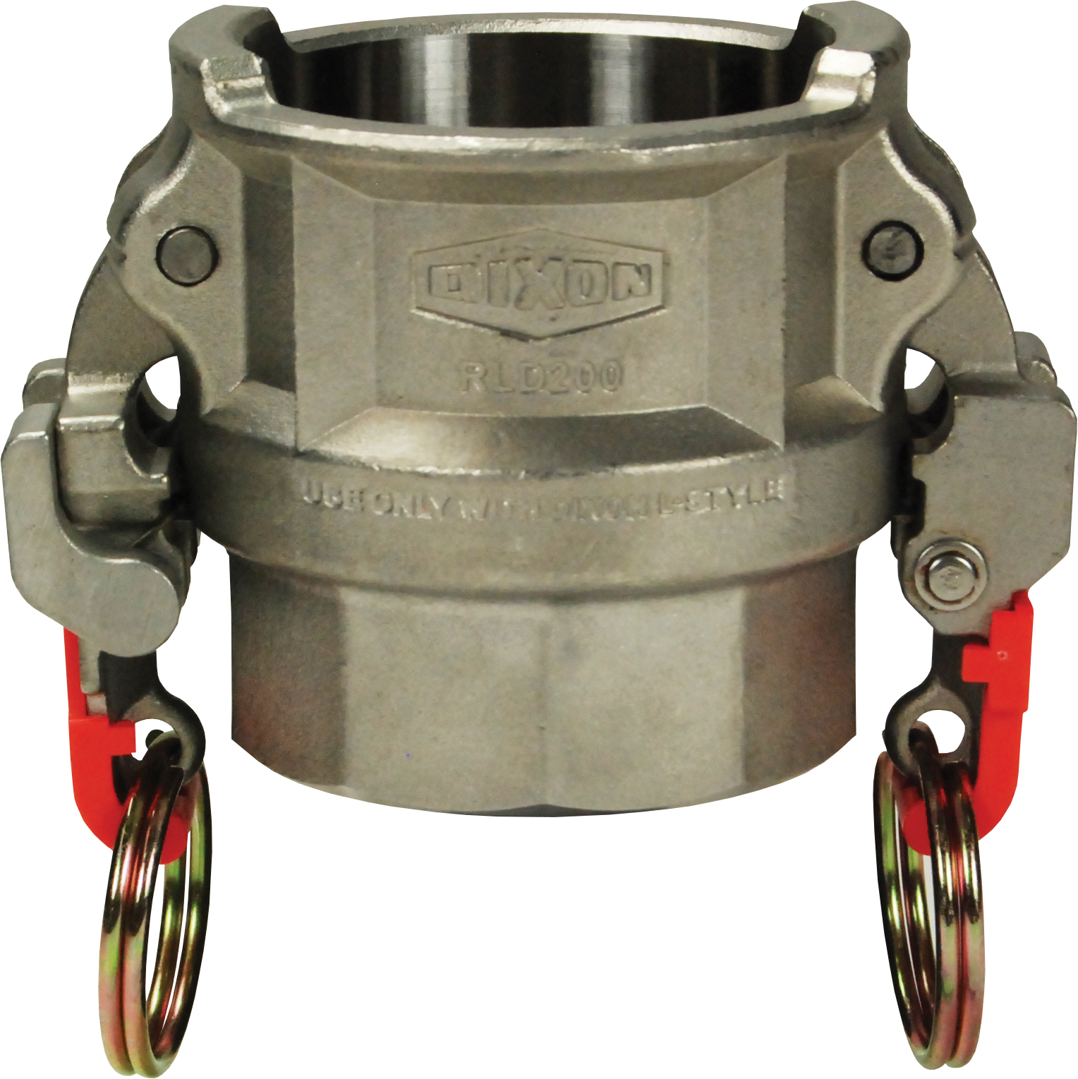 VENT-LOCK™ SAFETY EZ BOSS-LOCK™ CAM & GROOVE TYPE D COUPLER X FEMALE NPT